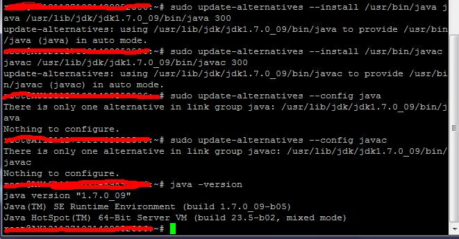 ubuntu12.04 64bit安装jdk-7u9-linux-x64.tar.gz
